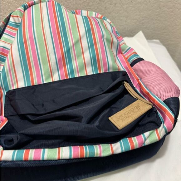 Jadelynn Brooke Backpack  in Pink Stripe New condition - Picture 10 of 12